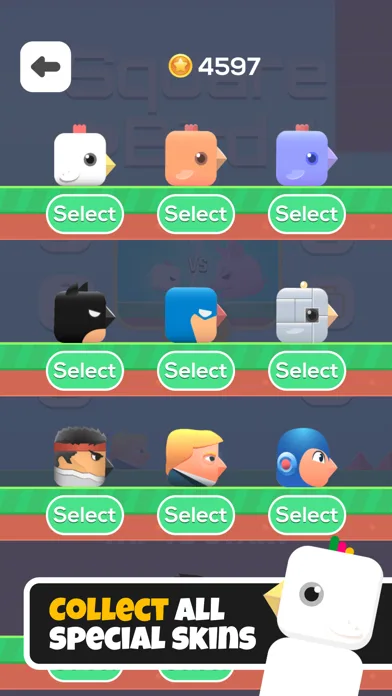 Square Bird - Flappy Chicken screenshot 4