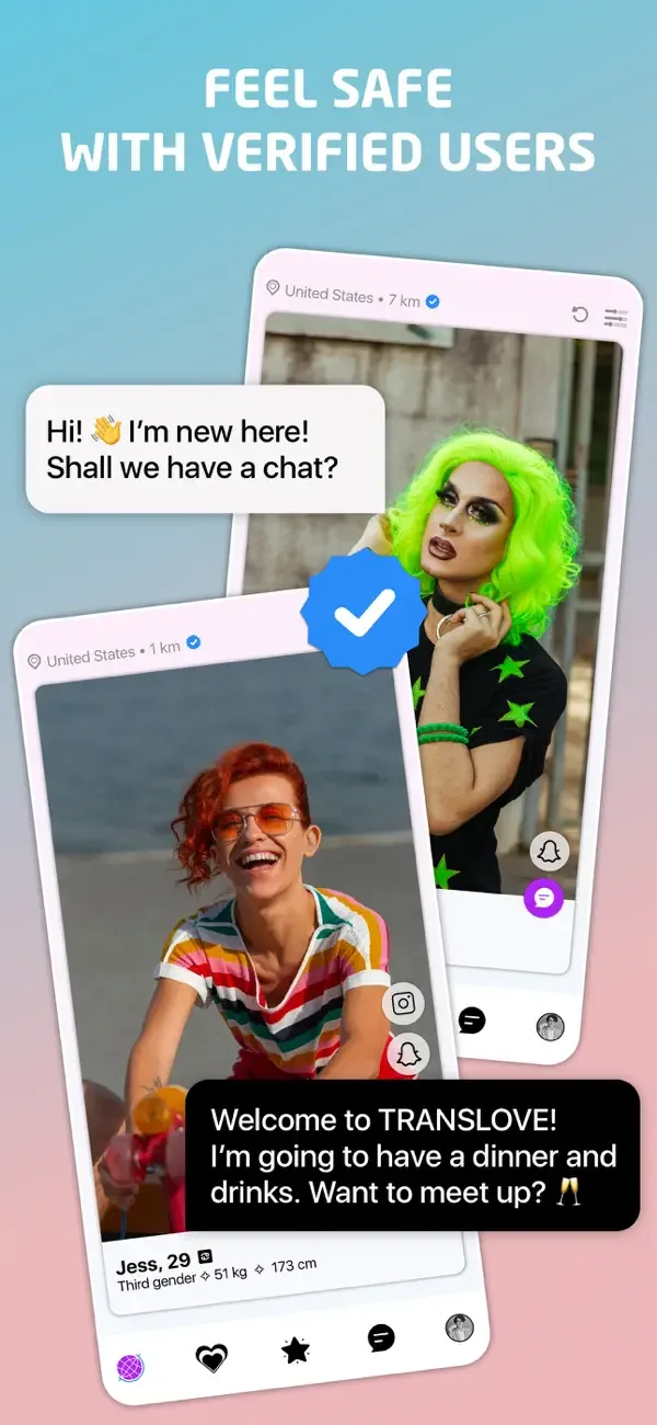 TRANSLOVE - Trans Dating App screenshot 4