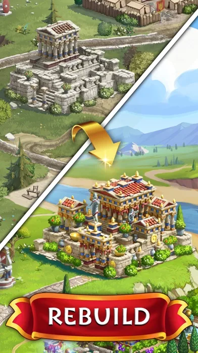 Jewels of Rome・Match-3 Gems screenshot 2