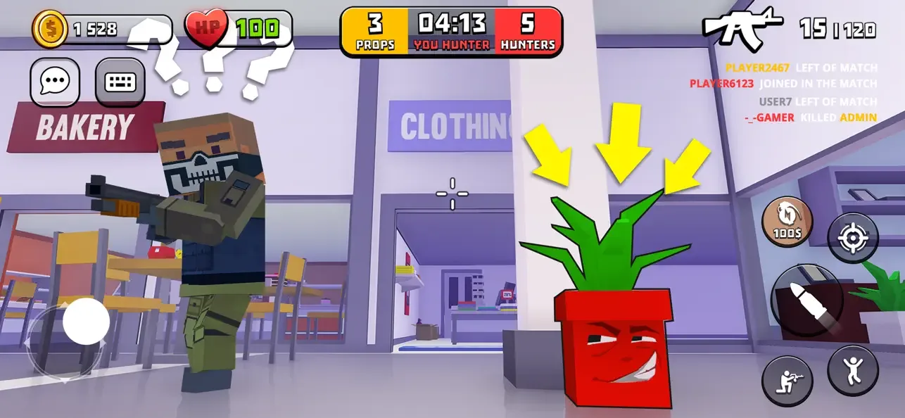 H.I.D.E. - Hide or Seek Online screenshot 1