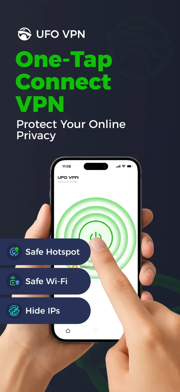 UFO VPN: Ultra Fast Secure VPN screenshot 1