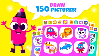 Kids Drawing Games & Coloring screenshot 1