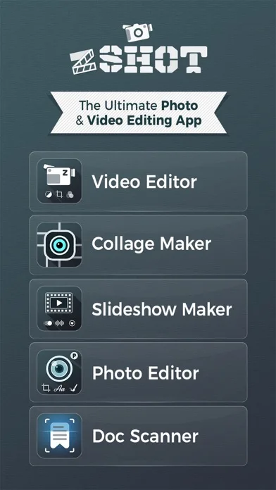 zShot Video Editor & Maker screenshot 1