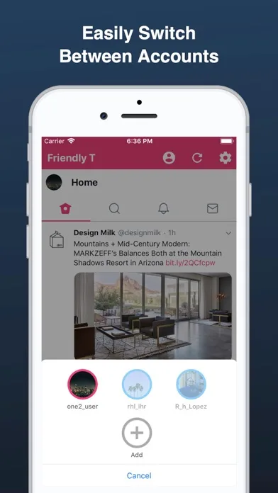 Friendly for Twitter screenshot 4