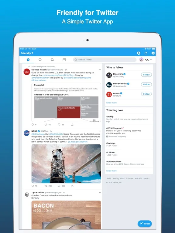 Friendly for Twitter screenshot 5
