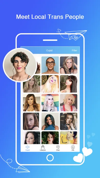Tser: TS Chat & Trans dating screenshot 2