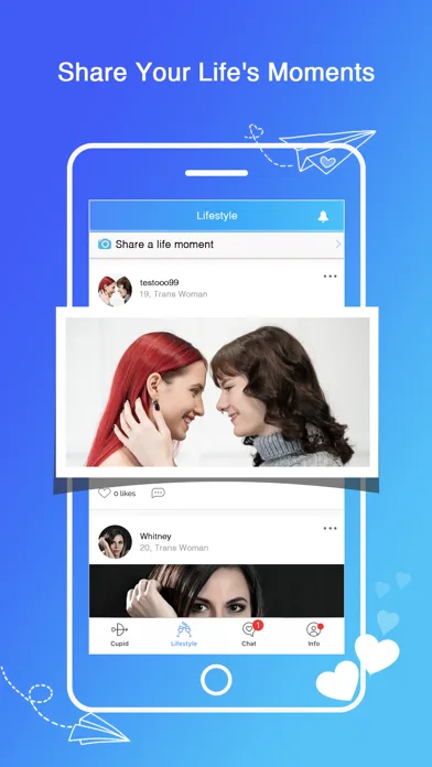 Tser: TS Chat & Trans dating screenshot 3