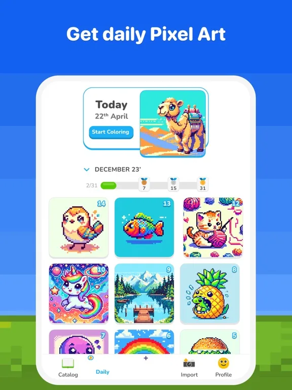 Pixel Color: Paint by Number screenshot 5