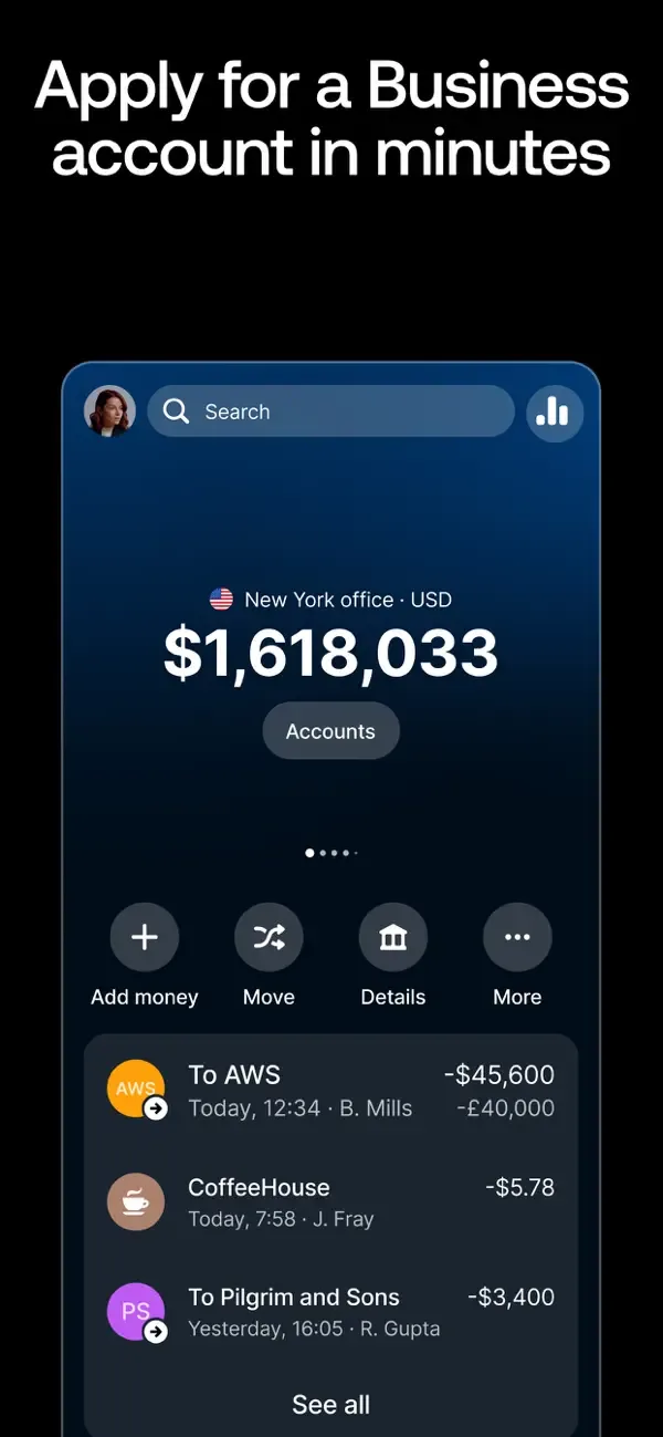 Revolut Business screenshot 2