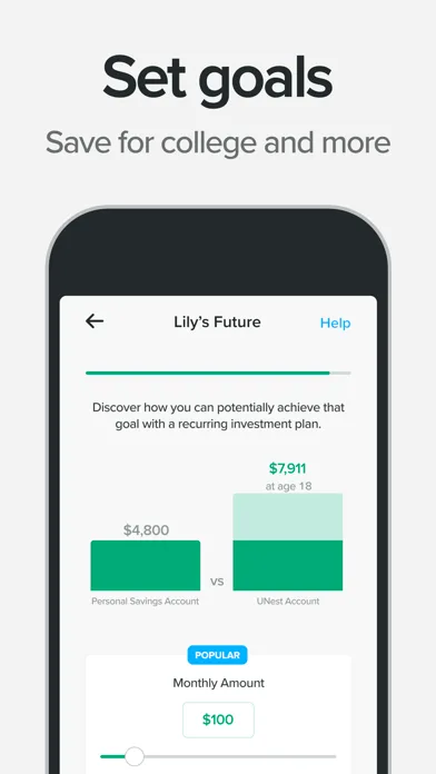 UNest: Investing for Kids screenshot 2