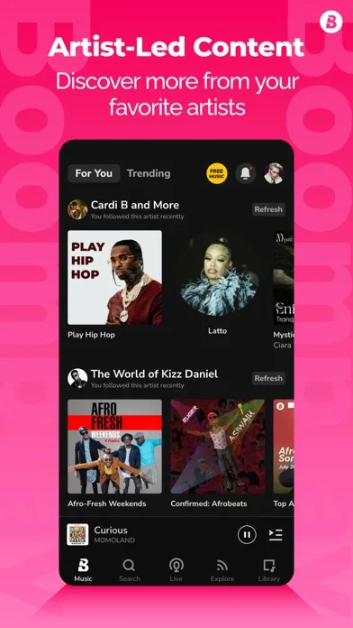 Boomplay: Music & Live Stream screenshot 3
