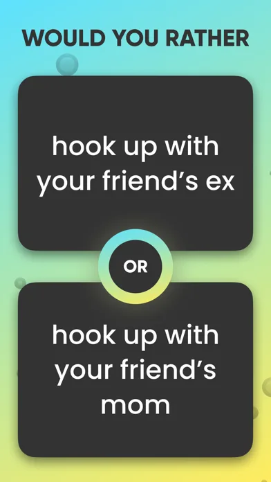 Would You Rather? Adult screenshot 3