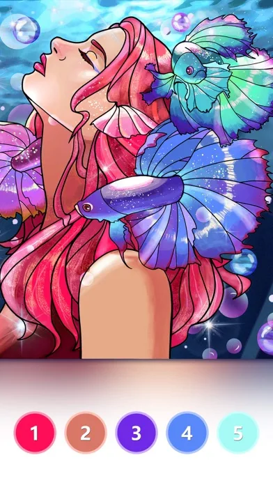 Tap Color - Paint by Number screenshot 2