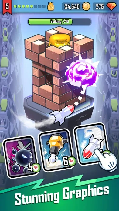 Blocky Towers: Idle Crafting screenshot 1