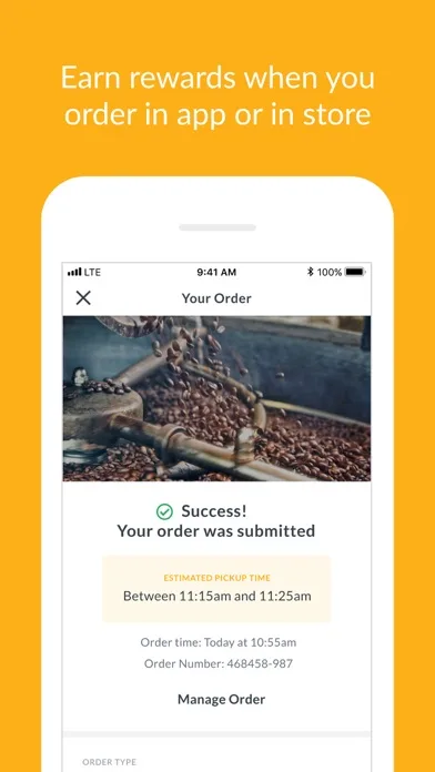 Satellite Coffee Ordering screenshot 3