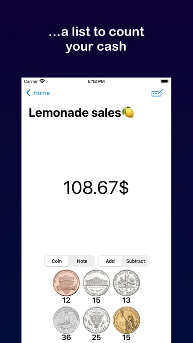 CashCounter: The cash manager screenshot 2