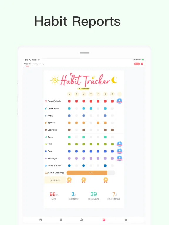 Habit Tracker screenshot 2