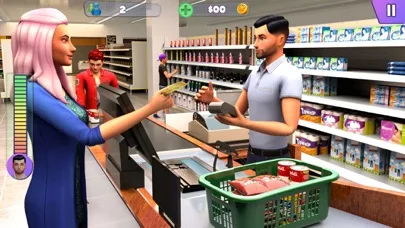 Supermarket Shopping Games 3D screenshot 2