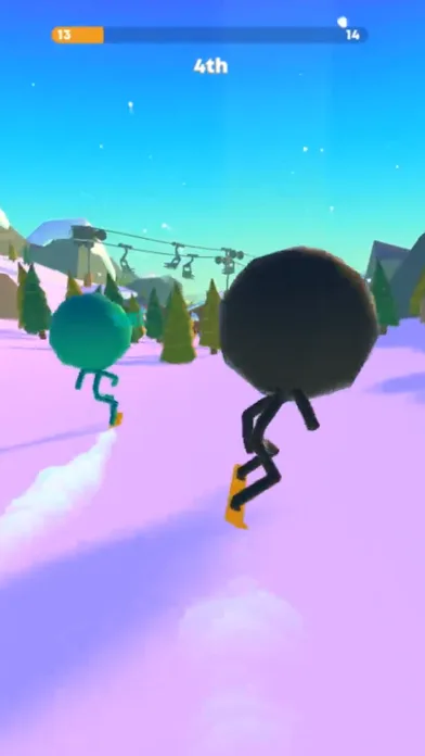 Stickman Snow Ride screenshot 1