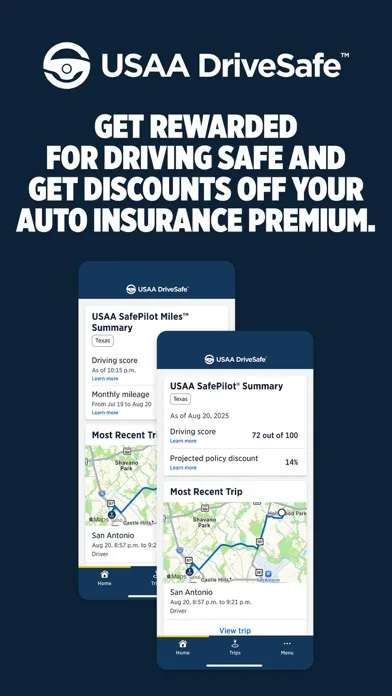 USAA DriveSafe screenshot 1