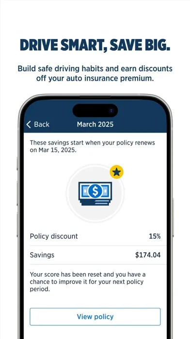 USAA DriveSafe screenshot 2