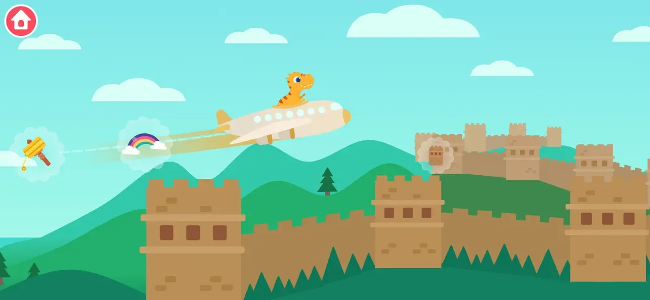 Dinosaur Plane Games for kids screenshot 3