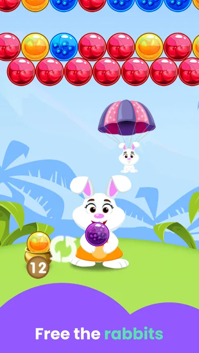 Bubble Shooter Bunny Games screenshot 4