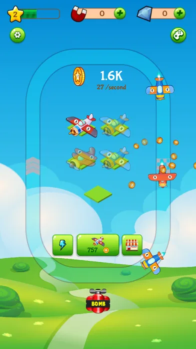 Merge Plane Tycoon: Idle Games screenshot 1