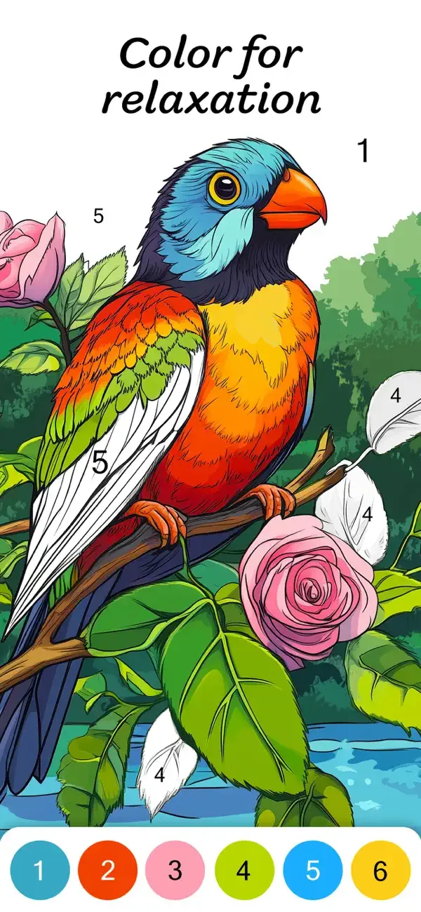 Color by Numbers for Adults screenshot 3
