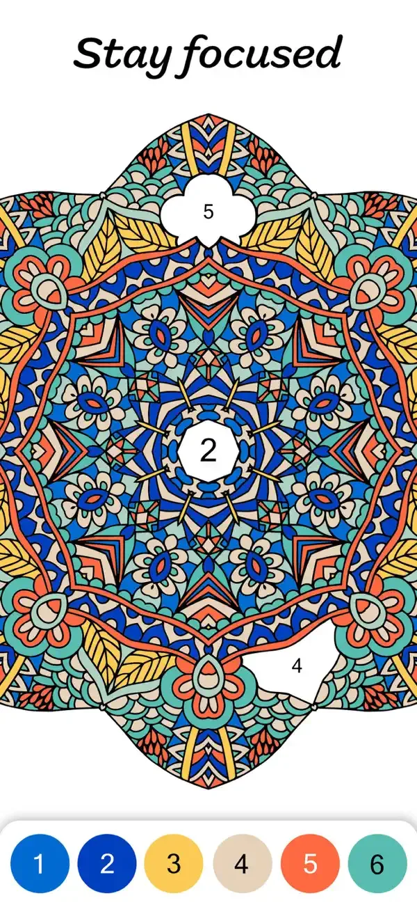 Color by Numbers for Adults screenshot 4