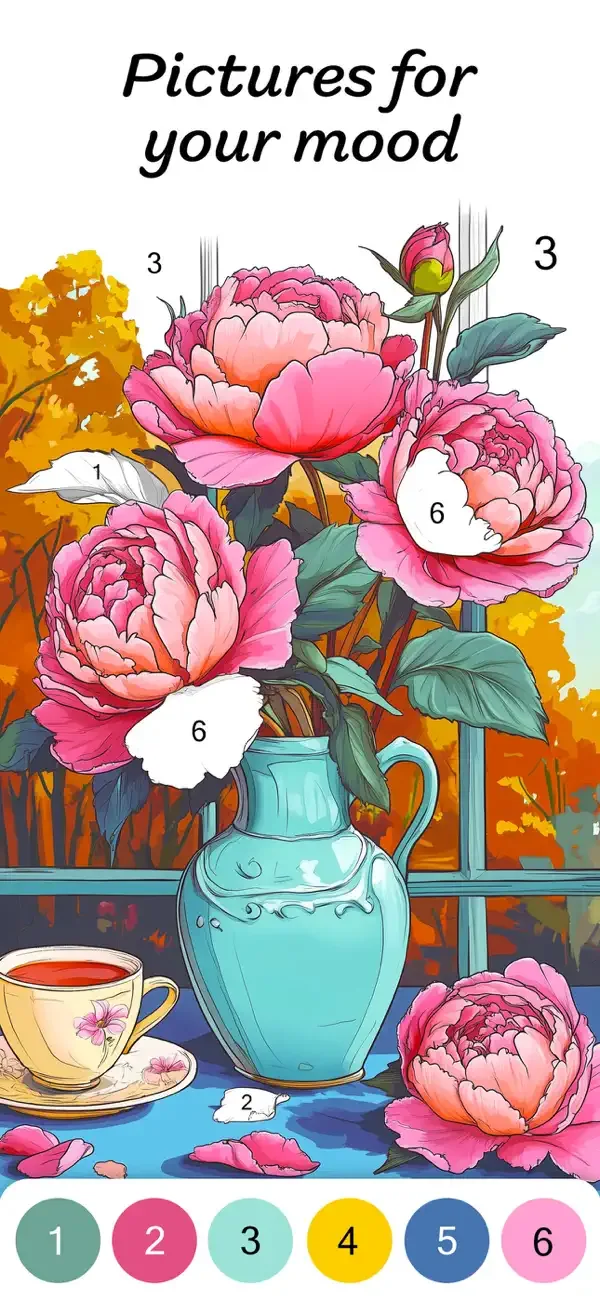 Color by Numbers for Adults screenshot 5