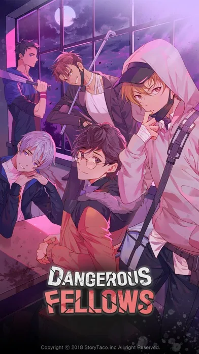 Dangerous Fellows - otome game screenshot 1
