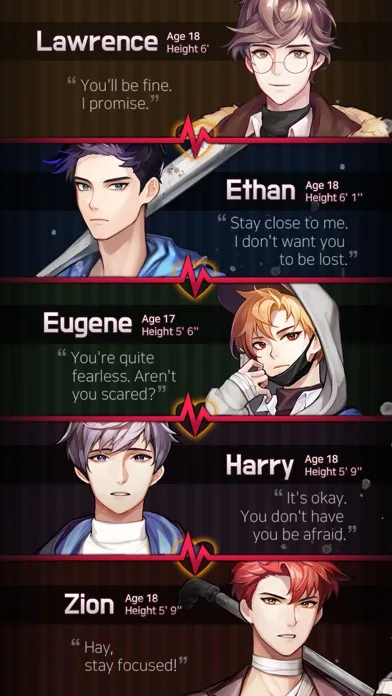 Dangerous Fellows - otome game screenshot 3