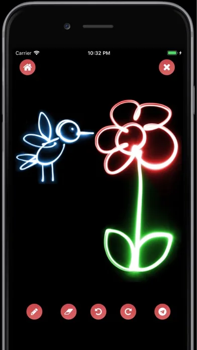 Drawing Pad - Neon Light Paint screenshot 1