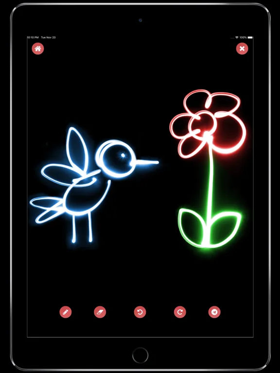 Drawing Pad - Neon Light Paint screenshot 3