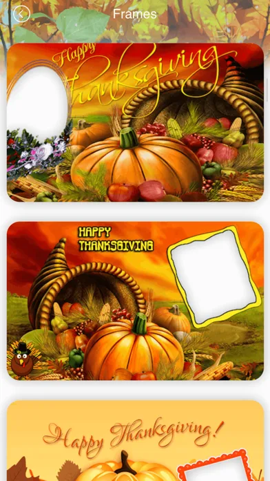 Thanksgiving Photo Frames screenshot 1