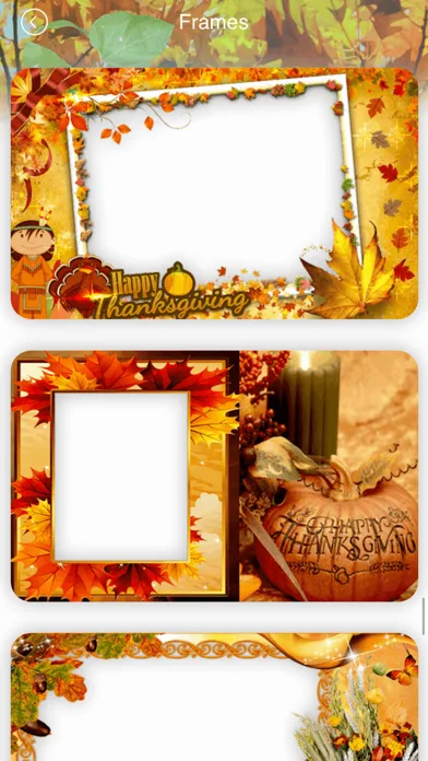 Thanksgiving Photo Frames screenshot 4
