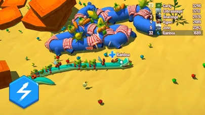 Snake Rivals - io Snakes Games screenshot 2