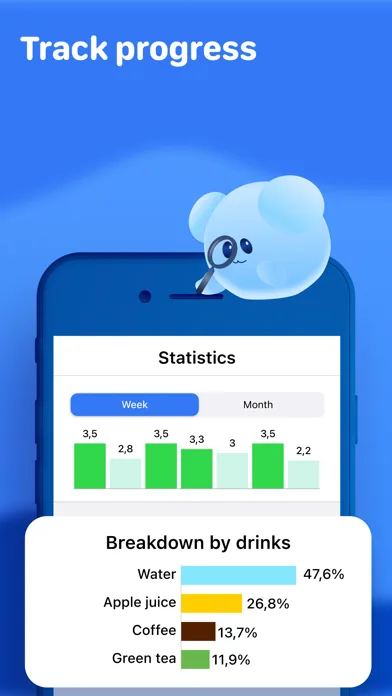 Water Tracker. Drink Reminder screenshot 3