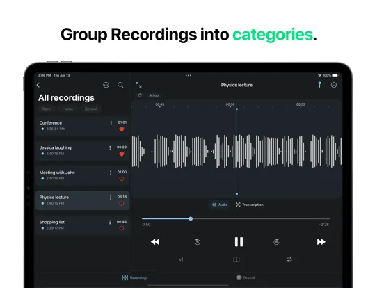 Voice Recorder & Transcribe screenshot 1
