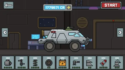 Death Rover: Space Zombie Rush screenshot 5