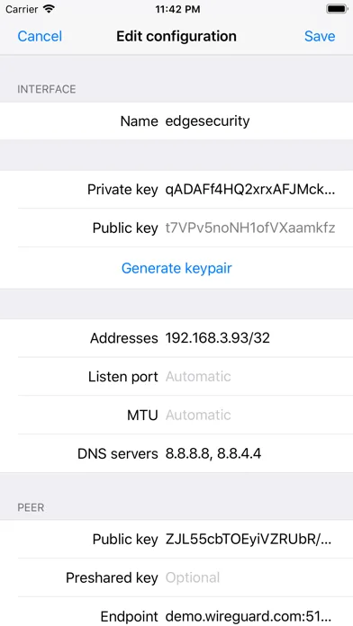 WireGuard screenshot 3
