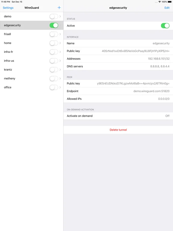 WireGuard screenshot 5