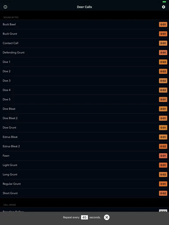 Deer Calls & Hunting Sounds screenshot 1