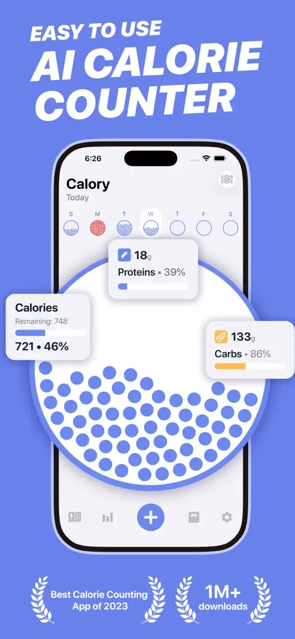 Calorie Counter - Calory AI screenshot 1