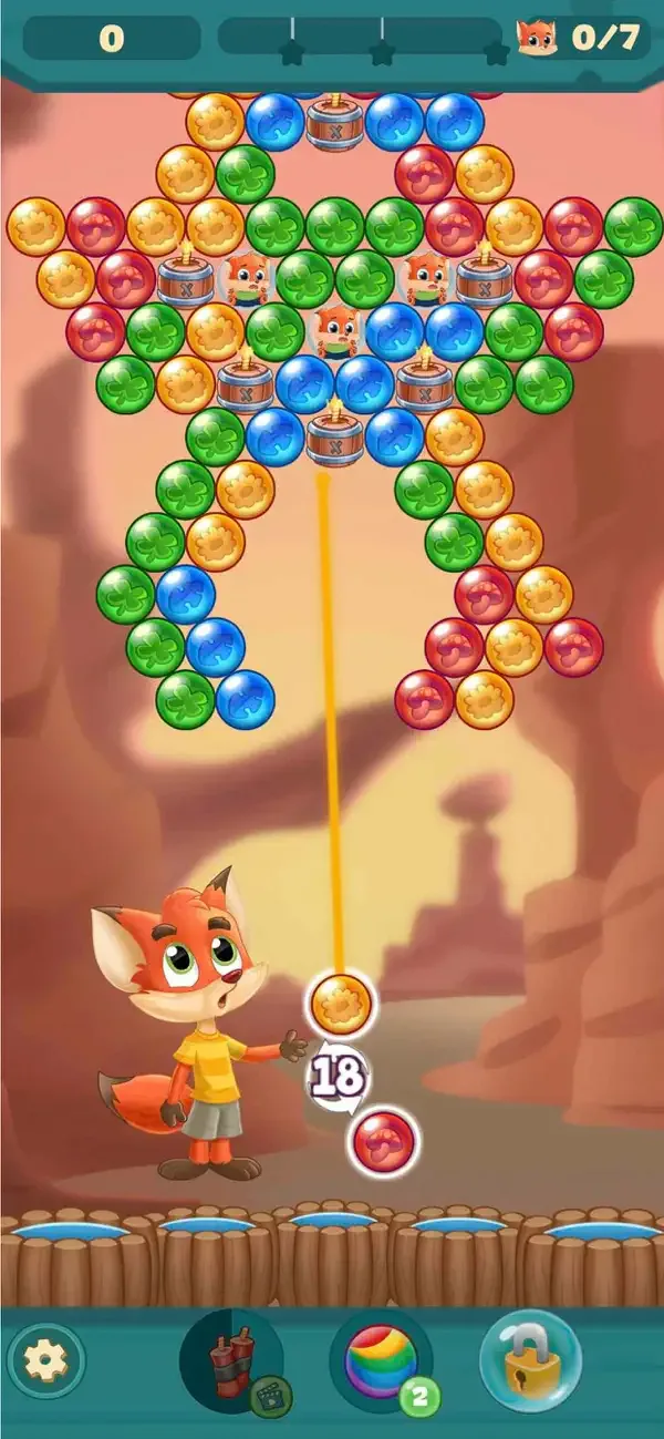 Bubble Friends Bubble Shooter screenshot 1
