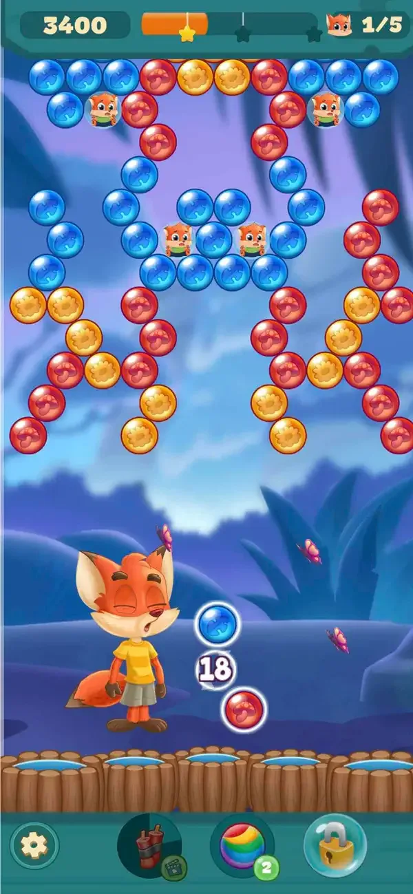 Bubble Friends Bubble Shooter screenshot 2