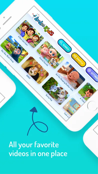 LooLoo Kids - Nursery Rhymes screenshot 3