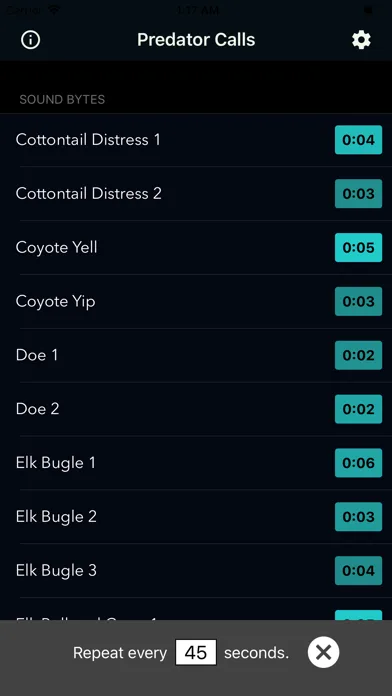 Coyote Calls & Predator Sounds screenshot 1