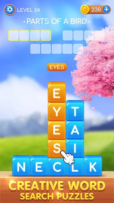 Word Swipe Puzzle screenshot 1